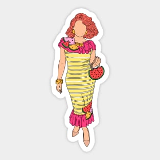 Jujubee Sticker